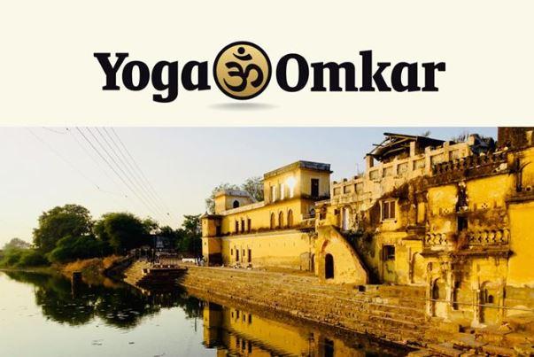 Het logo van Yoga Omkar